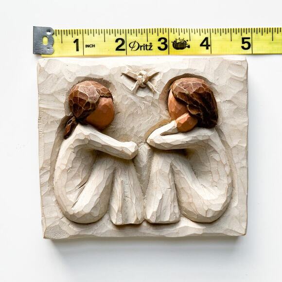 Willow Tree Friendship Wall Plaque Susan Lordi Demdaco - Picture 5 of 6